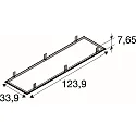 SLV Inbouwframe PANEL P | PAVANNO, wit