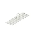 3-phase luminaire TRACK PANEL IP20, white 