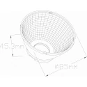 SLV Reflector voor TRACKSPOT C/V, MB mechanisch