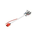 Aansluiting RETRO CON 4P006 4-polig, wit