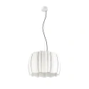SLV Pendelarmatuur HAVEN 50 met Lamphouder, met Plafondcup E27 IP20, wit
