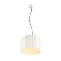 SLV Pendelarmatuur HAVEN 50 met Lamphouder, met Plafondcup E27 IP20, wit
