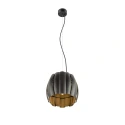 pendant luminaire HAVEN 35 with lamp socket, with canopy E27 IP20, gold