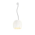 pendant luminaire HAVEN 35 with lamp socket, with canopy E27 IP20, white