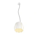 SLV Pendelarmatuur HAVEN 35 met Lamphouder, met Plafondcup E27 IP20, wit