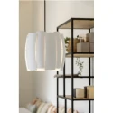 SLV Pendelarmatuur HAVEN 35 met Lamphouder, met Plafondcup E27 IP20, wit