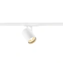 SLV 1-phase spot BIMA 2.0 1PH SINGLE QPAR51 1 flame, cardanic, with lamp socket GU10 IP20, white