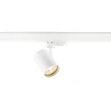 SLV 3-phase spot BIMA 2.0 3PH SINGLE QPAR51 1 flame, cardanic, with lamp socket GU10 IP20, white