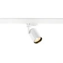 SLV 3-phase spot BIMA 2.0 3PH SINGLE QPAR51 1 flame, cardanic, with lamp socket GU10 IP20, white