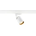 SLV 3-phase spot BIMA 2.0 3PH SINGLE QPAR51 1 flame, cardanic, with lamp socket GU10 IP20, white