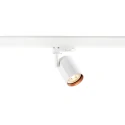 SLV 3-phase spot BIMA 2.0 3PH SINGLE QPAR51 1 flame, cardanic, with lamp socket GU10 IP20, white