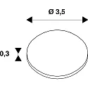 SLV Honingraat filter GRIP! M, zwart