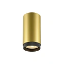 SLV Onbouwdownlight GRIP! L CL QPAR51 stijf, met Lamphouder GU10 IP20, goud, zwart