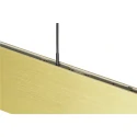 SLV pendant luminaire LINIUS 150 PD PHASE ROSETTE with canopy IP20, brass dimmable