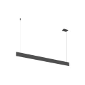 pendant luminaire LINIUS 150 PD DALI RECESSED built-in version, DALI controllable IP20, brass dimmable