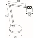 SLV Tafelarmatuur MECANICA 2.0 TL LED CCT CCT Switch IP20, beige dimbaar