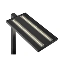 SLV floor lamp WORKLIGHT 2.0 FL UP/DOWN with touch dimmer, U-shape, UGR < 13 IP20, black dimmable