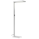 SLV floor lamp WORKLIGHT 2.0 FL UP/DOWN with touch dimmer, U-shape, UGR < 13 IP20, grey dimmable