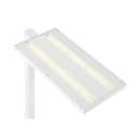 Tafelarmatuur WORKLIGHT 2.0 TL UP/DOWN met Touch-Dimmer, UGR < 13, met tabel klem IP20, wit dimbaar