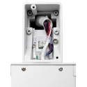 Tafelarmatuur WORKLIGHT 2.0 TL UP/DOWN met Touch-Dimmer, UGR < 13, met tabel klem IP20, wit dimbaar