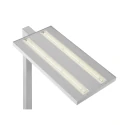 SLV table lamp WORKLIGHT 2.0 TL UP/DOWN with touch dimmer, UGR < 13, with table clamp IP20, grey dimmable