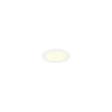SLV Plafondinbouwarmatuur SENSER 2.0 18 RL ROUND PHASE CCT hoekig, CCT Switch IP20, wit dimbaar