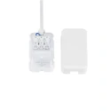 SLV Plafondinbouwarmatuur SENSER 2.0 18 RL ROUND PHASE CCT hoekig, CCT Switch IP20, wit dimbaar