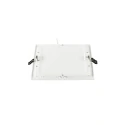 SLV ceiling recessed luminaire SENSER 2.0 24 RL SQUARE DALI CCT square, DALI controllable, CCT Switch IP20, white dimmable
