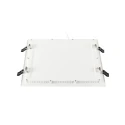 SLV ceiling recessed luminaire SENSER 2.0 30 RL SQUARE DALI CCT square, DALI controllable, CCT Switch, UGR < 19 IP20, white dimmable