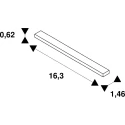 SLV Verbinder LEDSTRIP COB RGBW S met Voedermogelijkheid