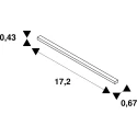 SLV Aansluitkabel LEDSTRIP COB XS
