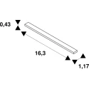 SLV Verbinder LEDSTRIP SMD S 10MM met Voedermogelijkheid