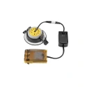 SLV recessed downlight UNIVERSAL DOWNLIGHT SLIM PHASE IP50/IP65, black dimmable