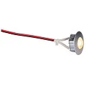 SLV Inbouwarmatuur DEKLED, metallic, zilver 1W 90lm 3000K CRI >80