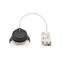 SLV VERLUX, Recessed luminaire, LED, 3000K, matt white, 8,5x8,5 cm, 10W