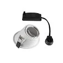 SLV Inbouwarmatuur HORN-A GU10 GU10 IP21, wit
