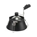 Inbouwarmatuur HORN-T QPAR111 GU10, zwart max. 75W