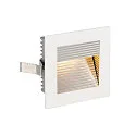 SLV Inbouwarmatuur FRAME CURVE LED, wit 1W 90lm 3000K CRI >80