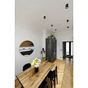 Plafondinbouwarmatuur TRILEDO ROUND LED rond IP20, wit