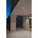 SLV LED Ceiling recessed luminaire PATTA-F, round, 12W, COB LED, 38°, 3000K, IP65, incl. Driver, white