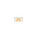 LED Ceiling recessed luminaire PATTA-F, square, 12W, COB LED, 38°, 3000K, IP65, incl. Driver, white