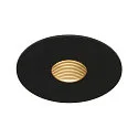 Inbouwarmatuur H-LIGHT 1 LED incl. chauffeur, zwart mat dimbaar 11,5W 265lm 2700K 20° 20° CRI 80