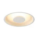 LED Ceiling recessed luminaire OCCULDAS, round, white, 22W, SMD LED, 120°, 3000K, incl. Driver, clip springs