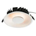 SLV Plafondinbouwarmatuur OCCULDAS 23 rond, indirect IP20, wit dimbaar