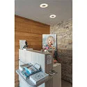 SLV Plafondinbouwarmatuur OCCULDAS 23 rond, indirect IP20, wit dimbaar