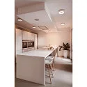 SLV Plafondarmatuur OCCULDAS 23 rond, indirect IP20, wit dimbaar