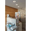 SLV LED Recessed luminaire OCCULDAS 14 LED, white, 15W, 3000K