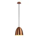 Pendelarmatuur PARA CONE 20 rond E27 IP20, koper, gesatineerd dimbaar