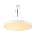 SLV LED Ceiling luminaire MEDO 90 LED Pendant luminaire, 120W, 120°, 3000K, white