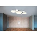 SLV LED Ceiling luminaire MEDO 90 LED Pendant luminaire, 120W, 120°, 3000K, white